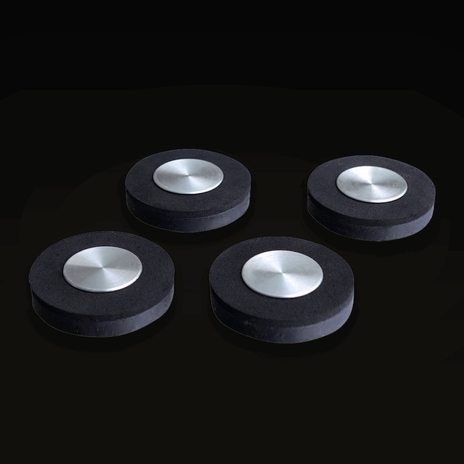 LS 4 mk2 Set mit 4 Multilayer Sorbothane Absorbern, zusammen bis zu 45kg