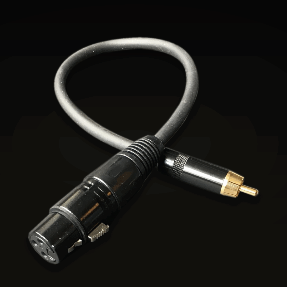 XLR-Cinch Kabel, 0,3m