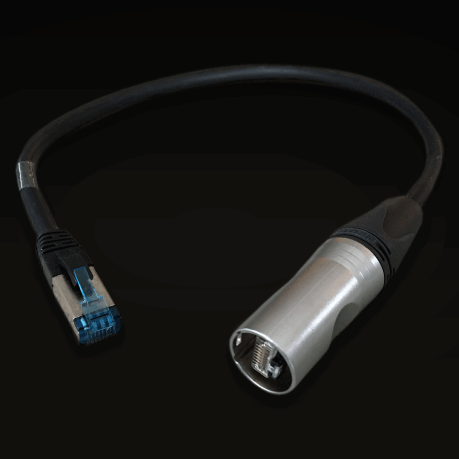 CAT6A EtherCON AFI zu PowerBox