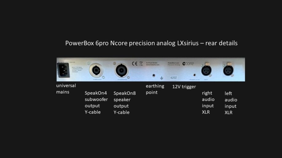 PowerBox 6pro NCore precision analog LXsirius