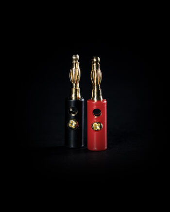 Gold plated banana plugs