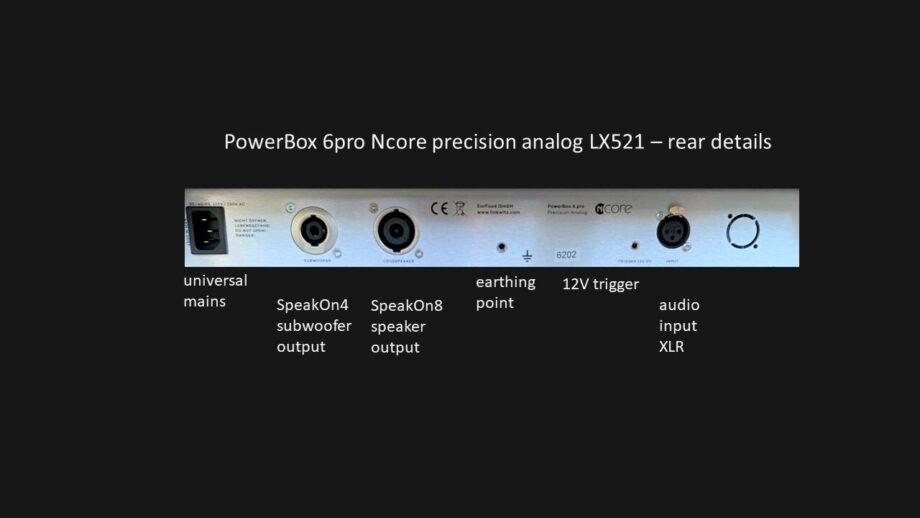 PowerBox 6pro NCore precision analog LX521